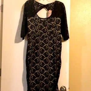 Torrid lace bodycon dress